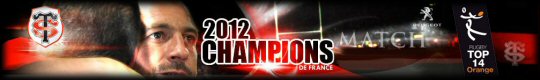 Top 14 Final Champions Toulouse